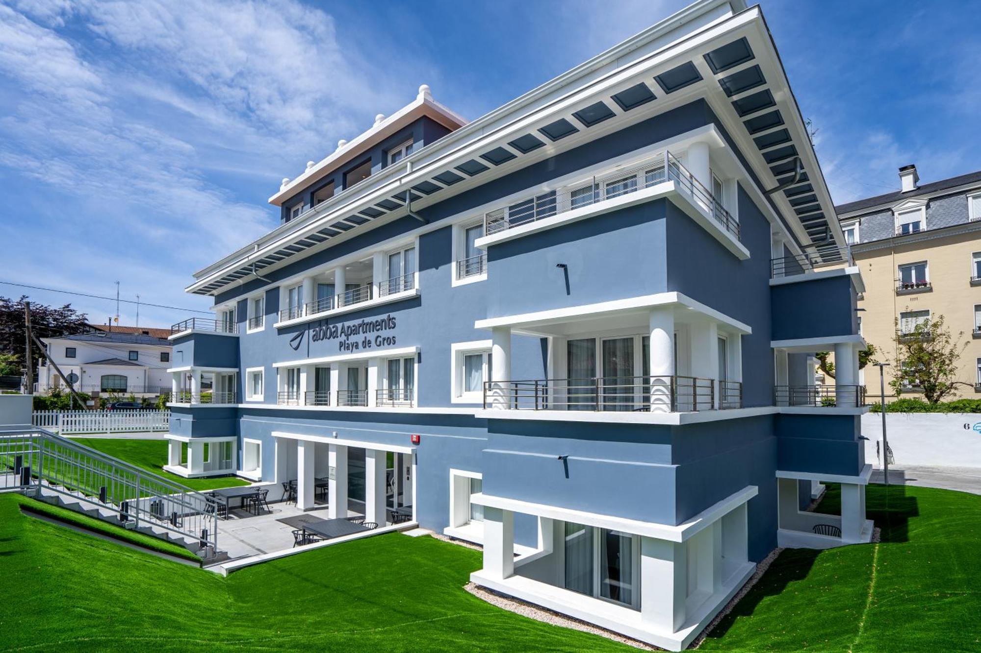 Abba Apartments Playa De Gros Сан Себастиан Екстериор снимка